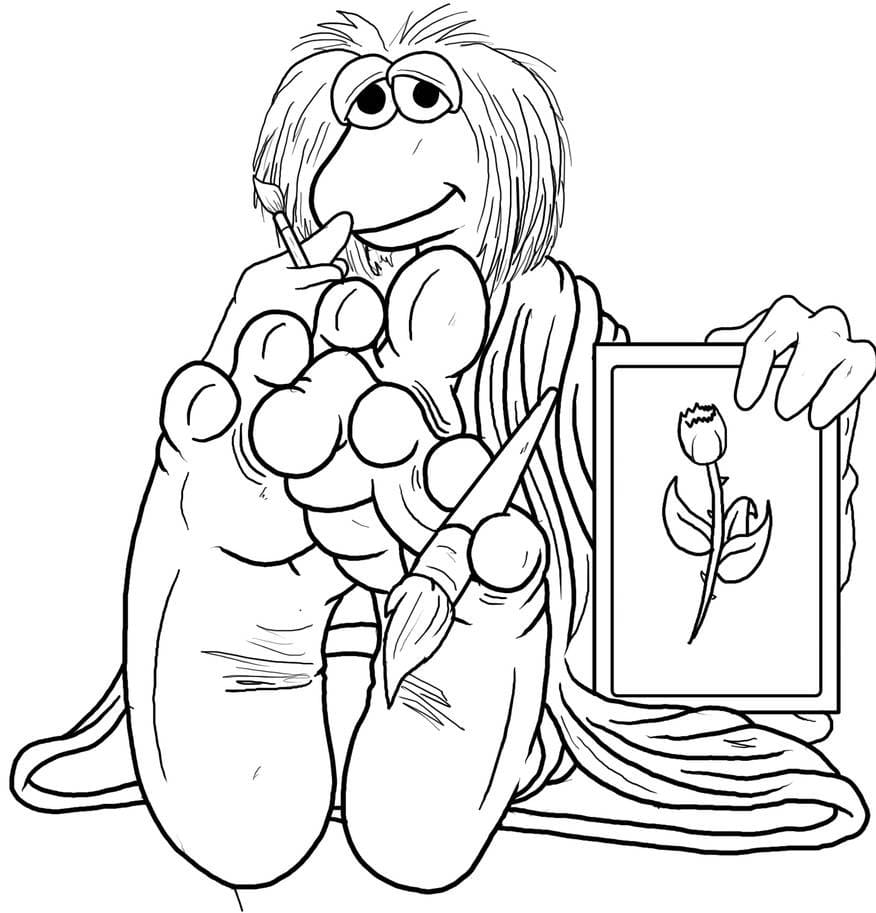 Mokey Fraggle from Fraggle Rock