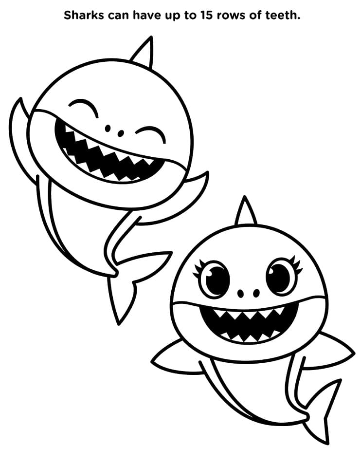 Mommy Shark and Daddy Shark
