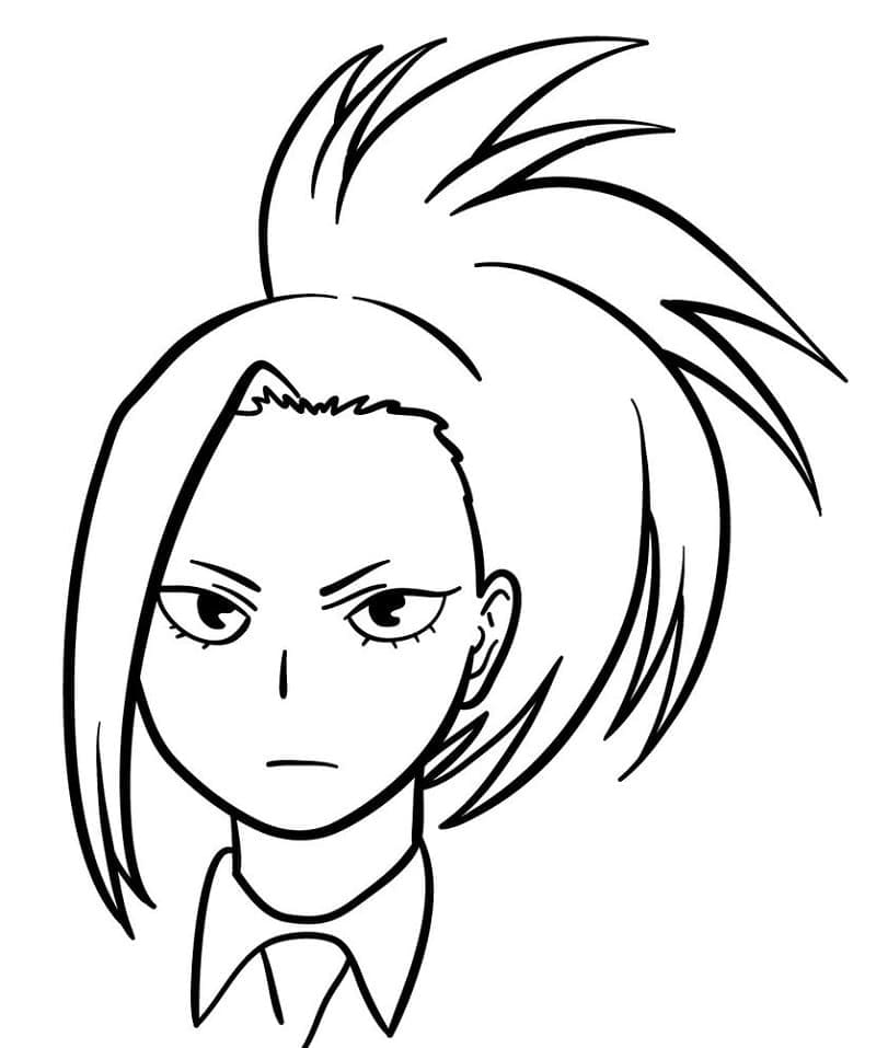 Momo Yaoyorozu Face