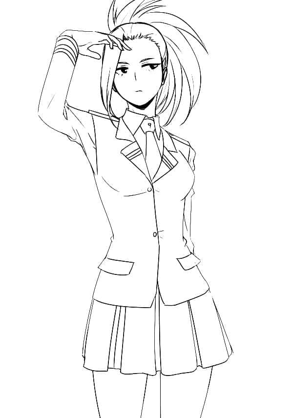 Momo Yaoyorozu of My Hero Academia