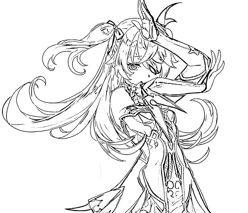 Mona Genshin Impact 1