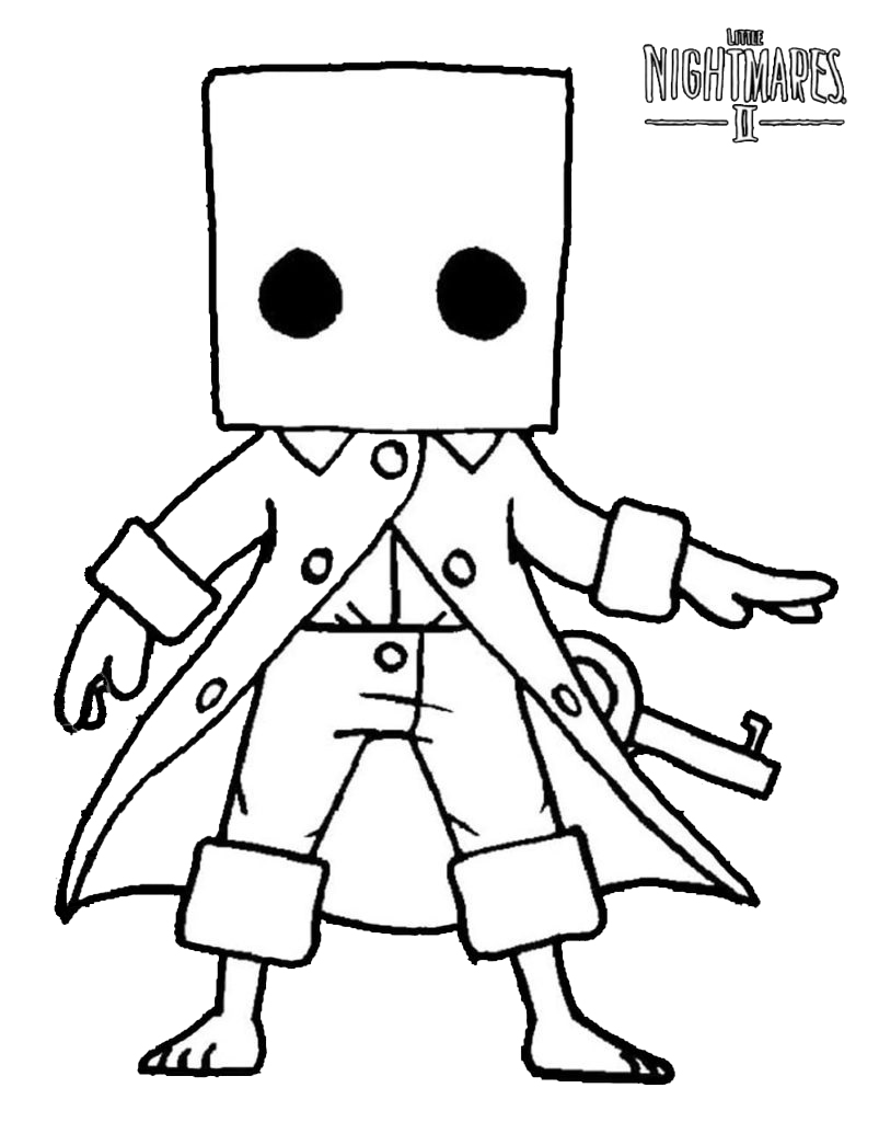 Mono in Little Nightmares