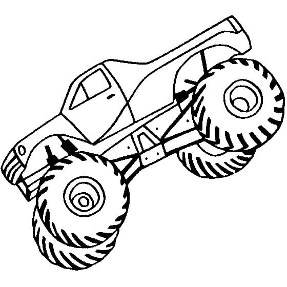 Monster Truck 10 Coloring Game Monster Truck 10
