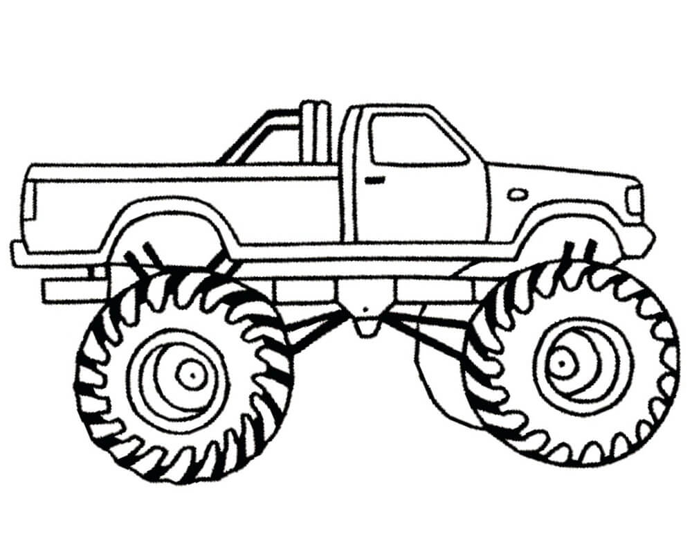 Monster Truck 3 Coloring Game Monster Truck 3