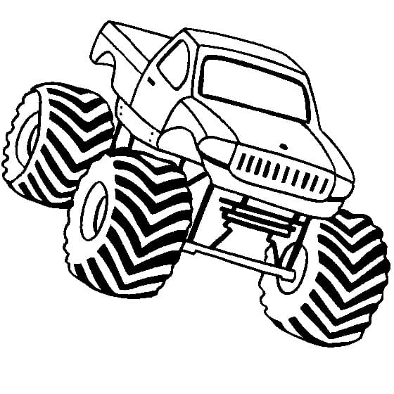 Monster Truck 6 Coloring Game Monster Truck 6