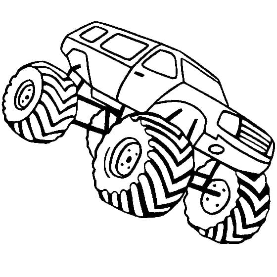 Monster Truck 9 Coloring Game Monster Truck 9