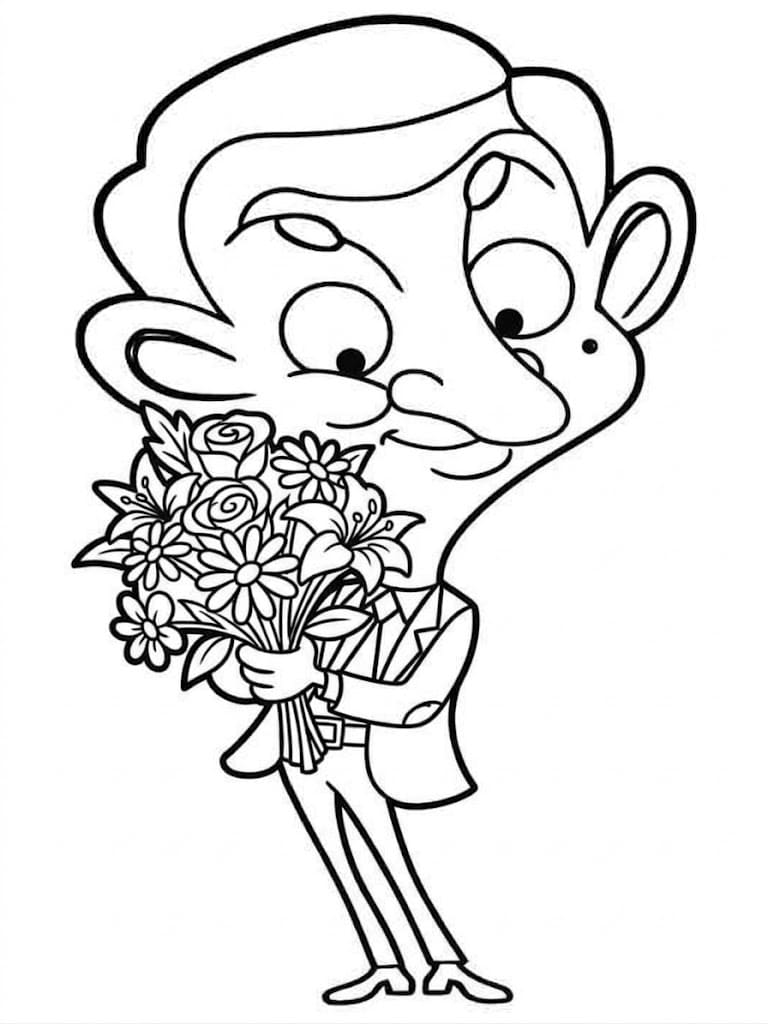 Mr. Bean Printable