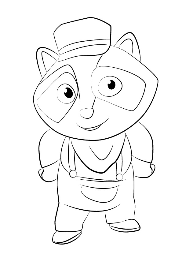 Mr. Engineer Coloring Game Mr. Engineer