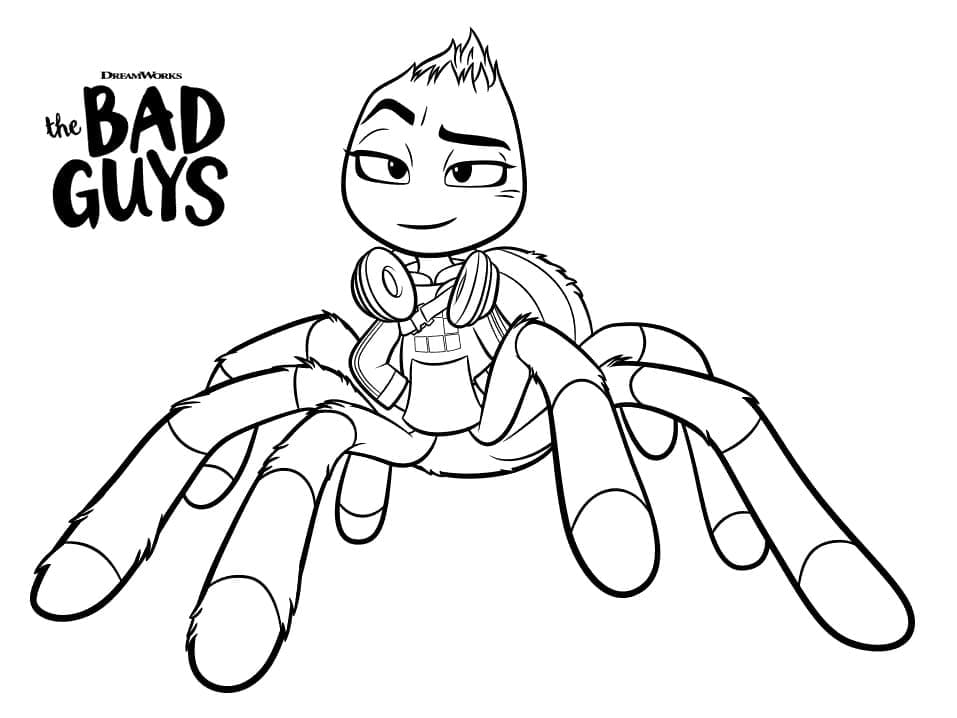 Ms. Tarantula The Bad Guys