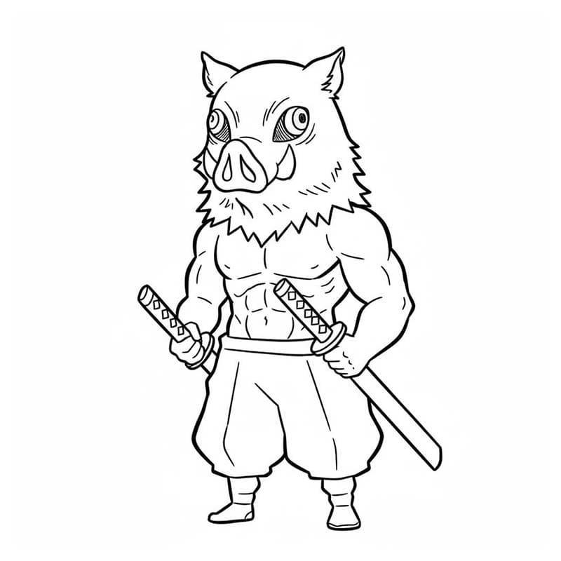 Muscle Inosuke Hashibira