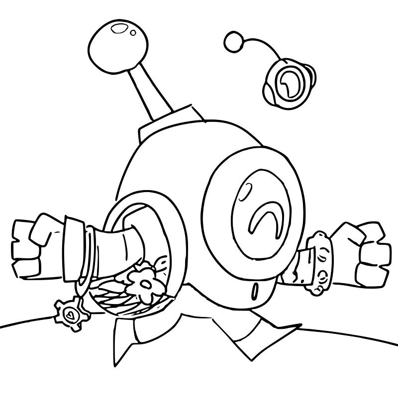 Nani Brawl Stars 3 Coloring Game Nani Brawl Stars 3