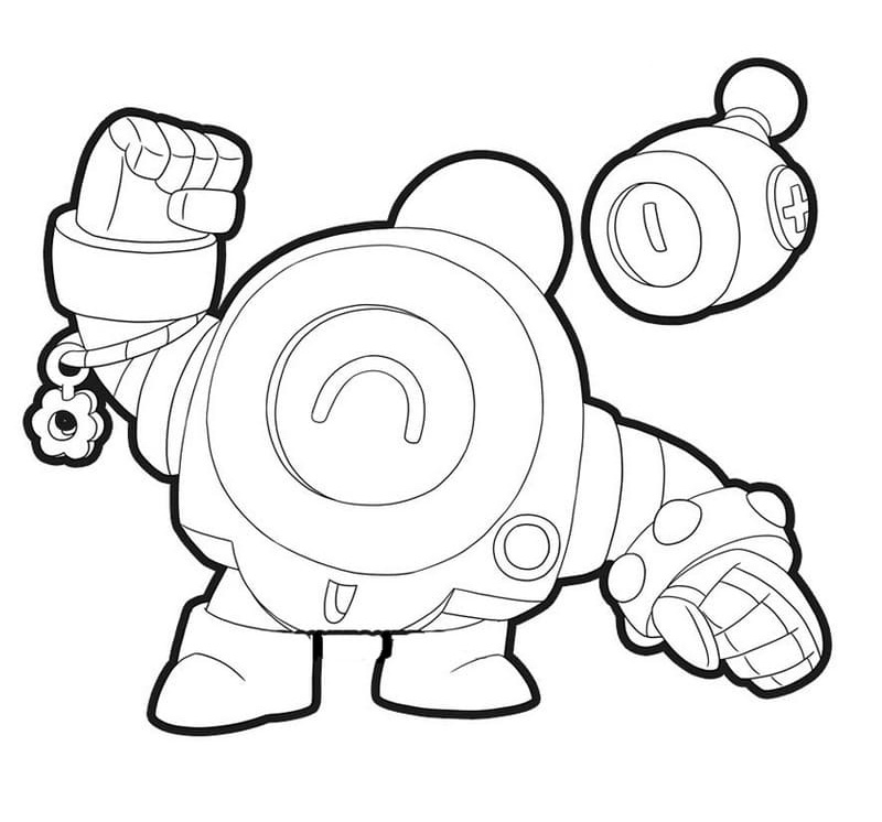 Brawl Stars Coloring Games - ColoringGames.Net