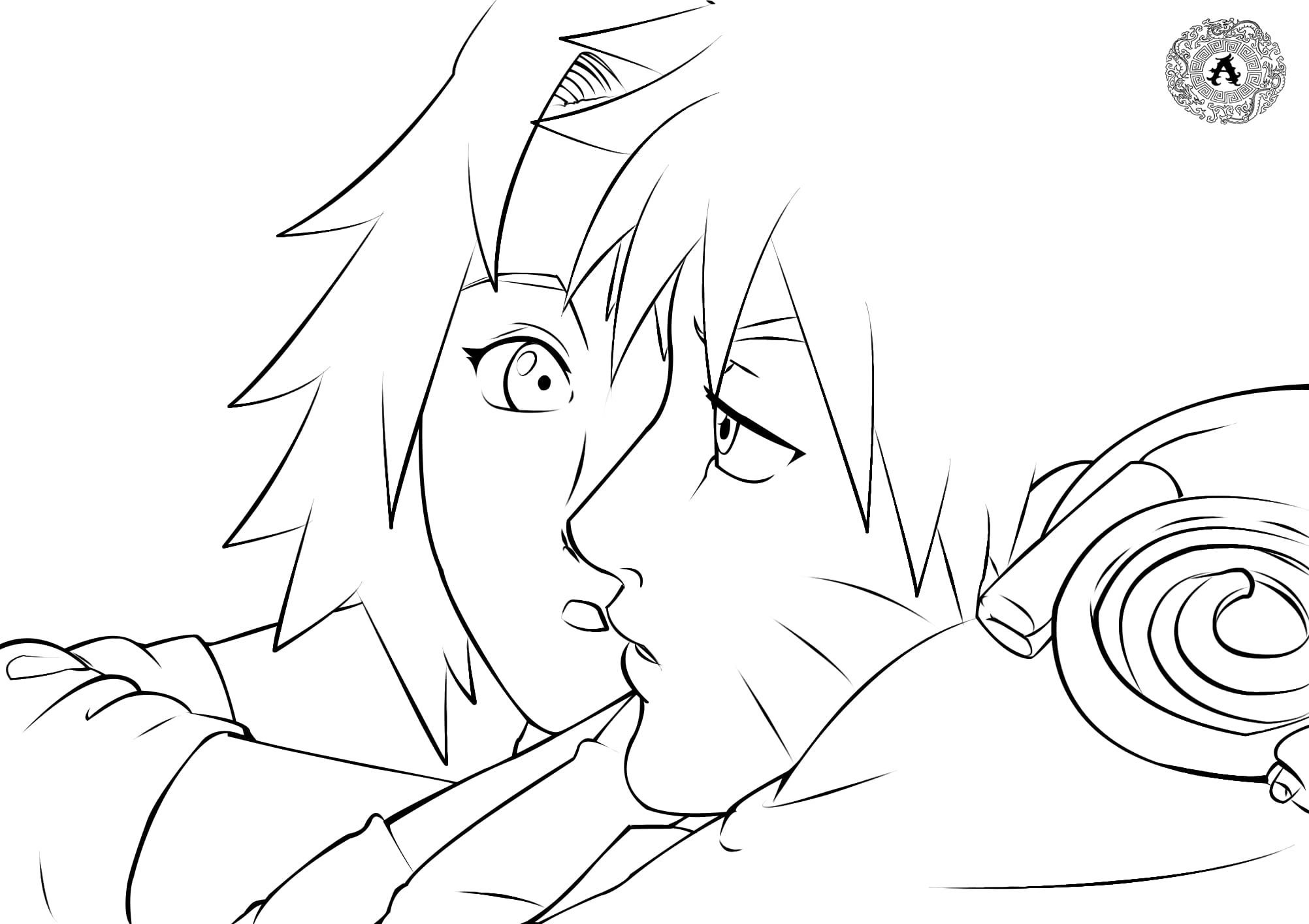 Naruto and Sakura Haruno