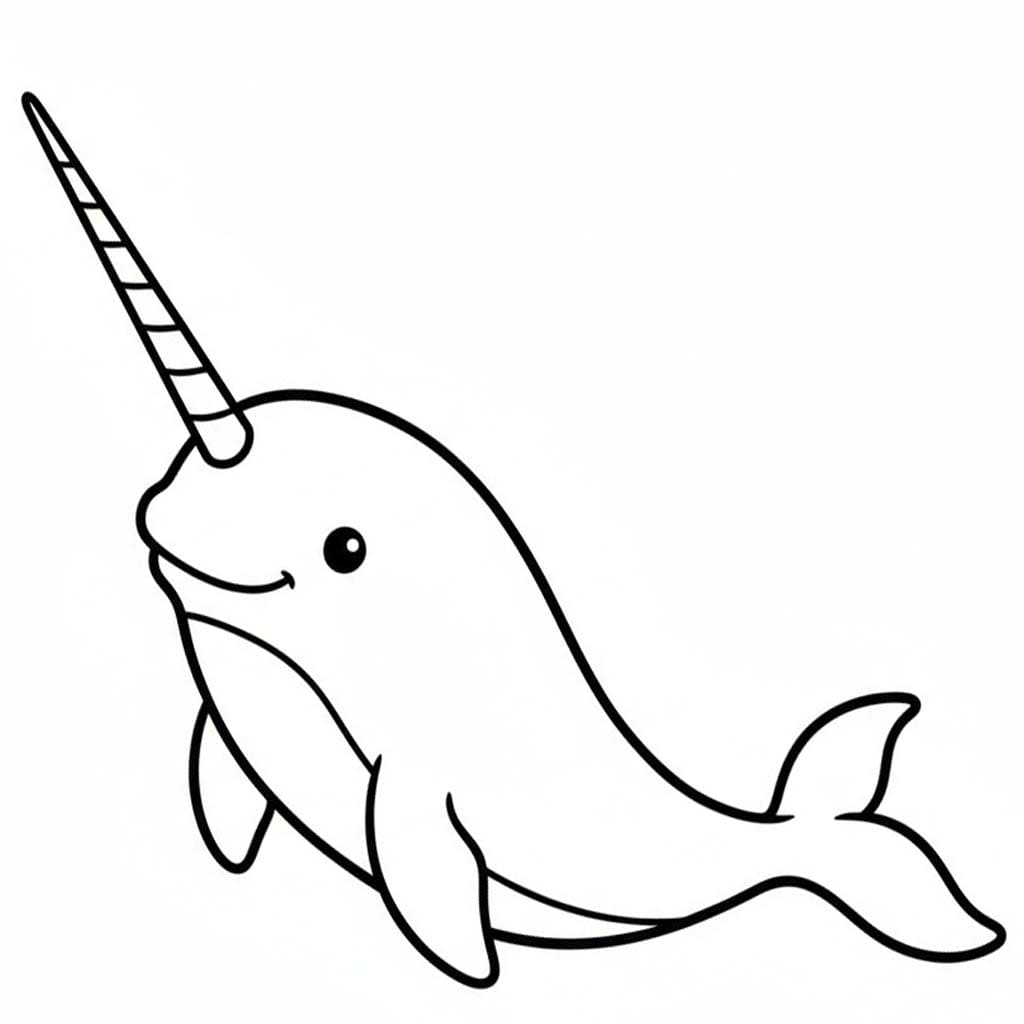Narwhal Free Printable