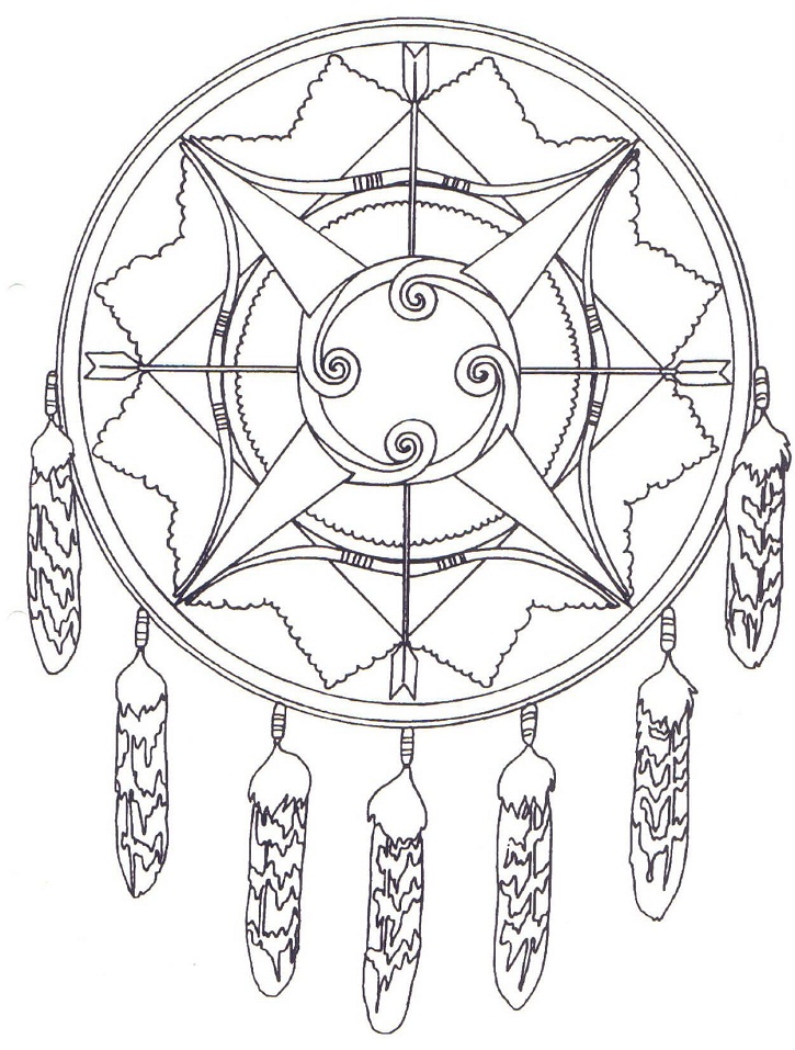 Native American Mandala 3