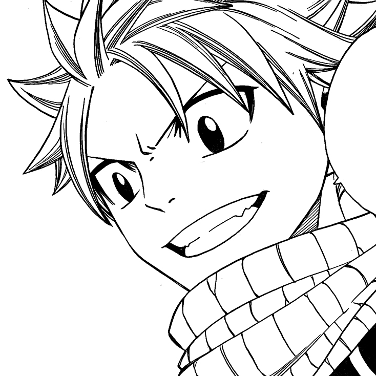 Natsu Smiling