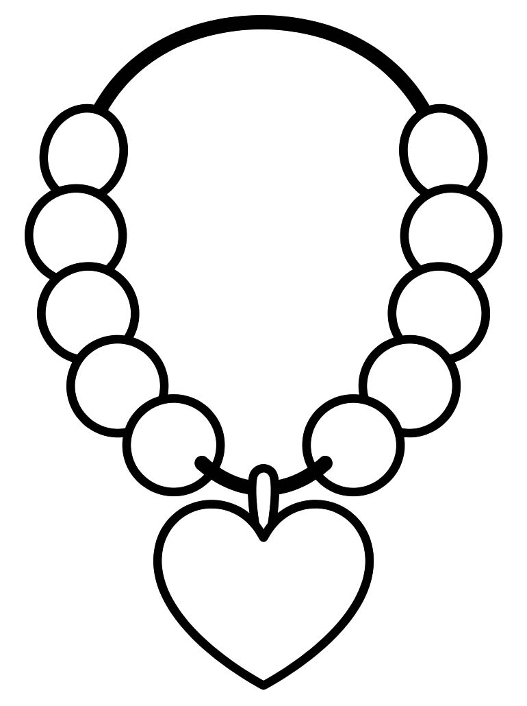 Necklace Free Printable
