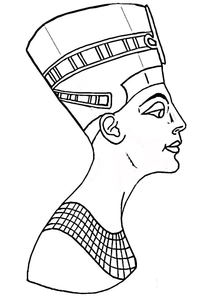 Nefertiti Coloring Game Nefertiti