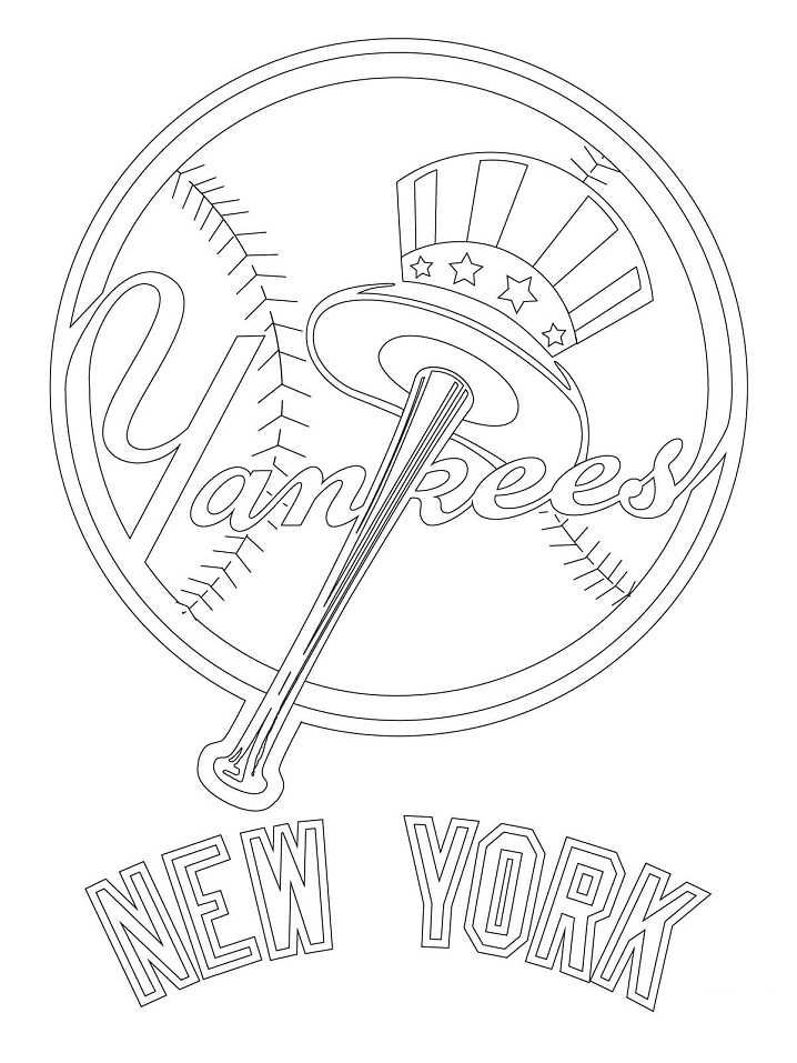 New York Yankees 2 Coloring Game New York Yankees 2