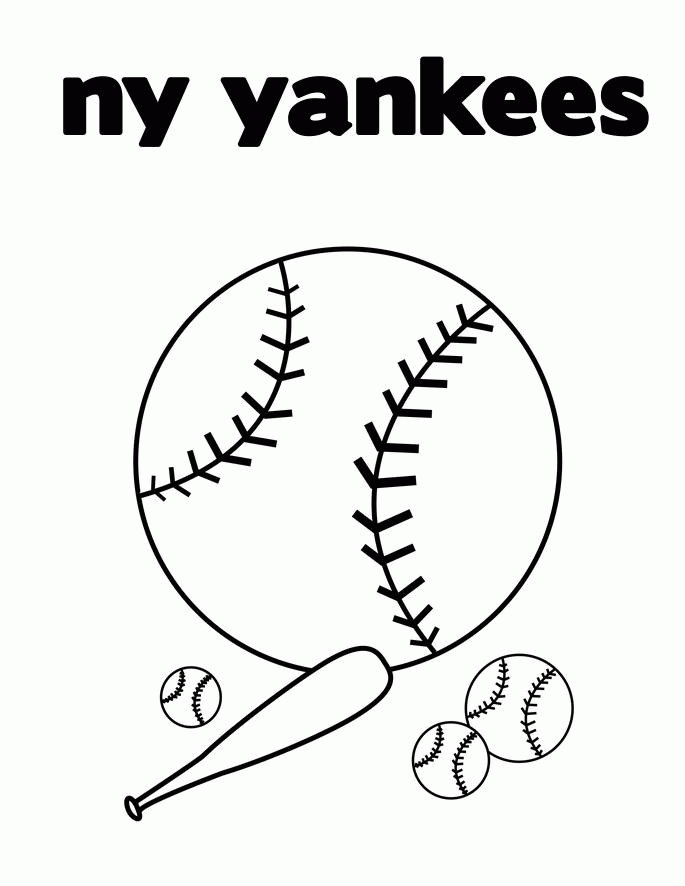 New York Yankees 3 Coloring Game New York Yankees 3