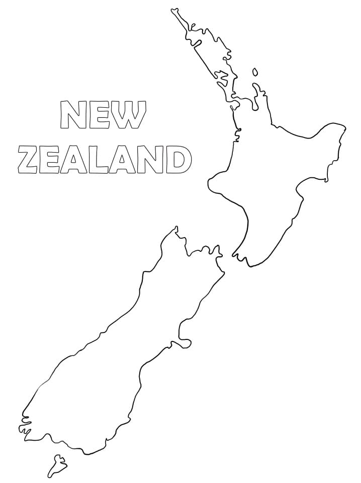 New Zealand Map 1