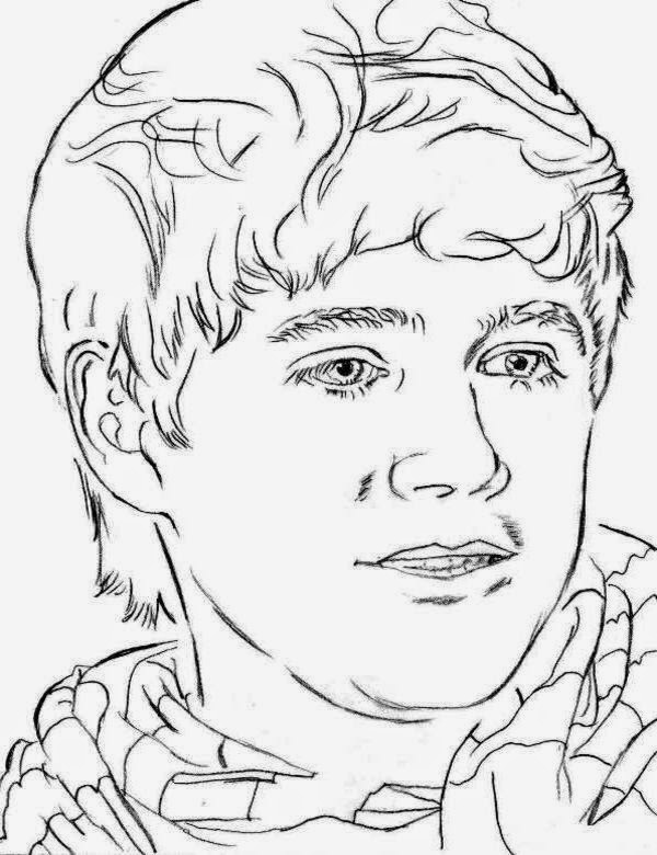 Niall Horan One Direction Coloring Game Niall Horan One Direction