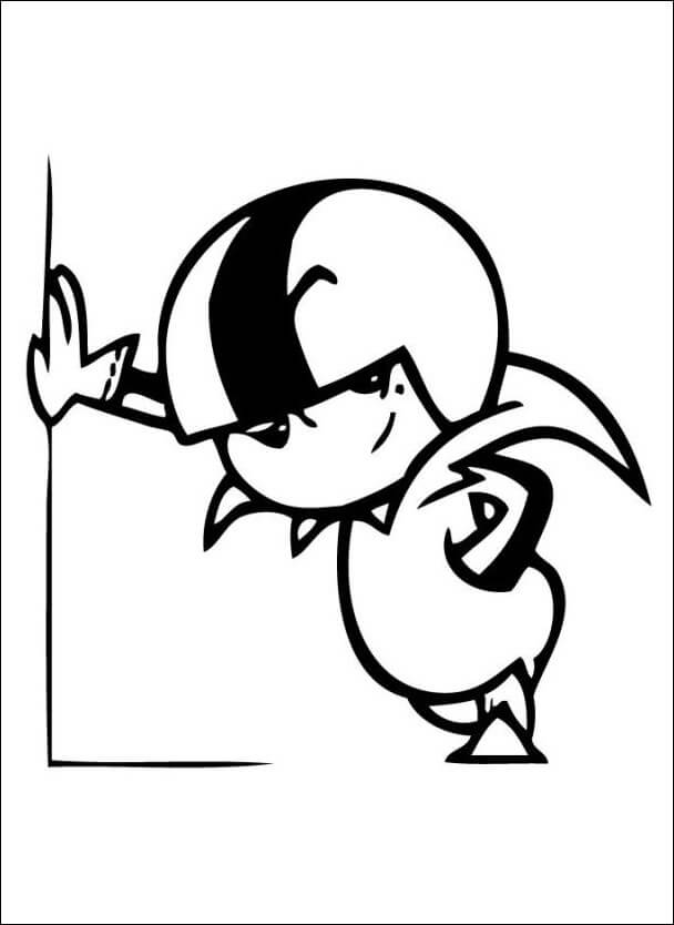 Nice Kick Buttowski Coloring Game Nice Kick Buttowski