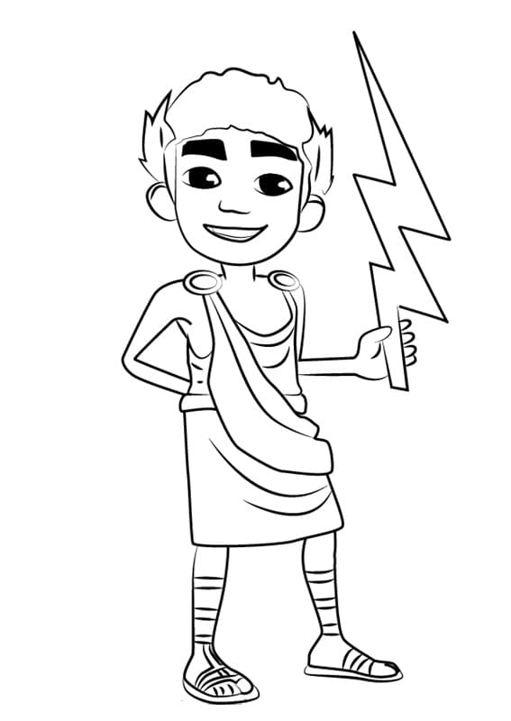 Nikos from Subway Surfers