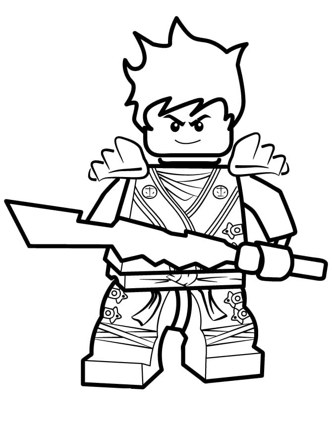 Ninjago to Color