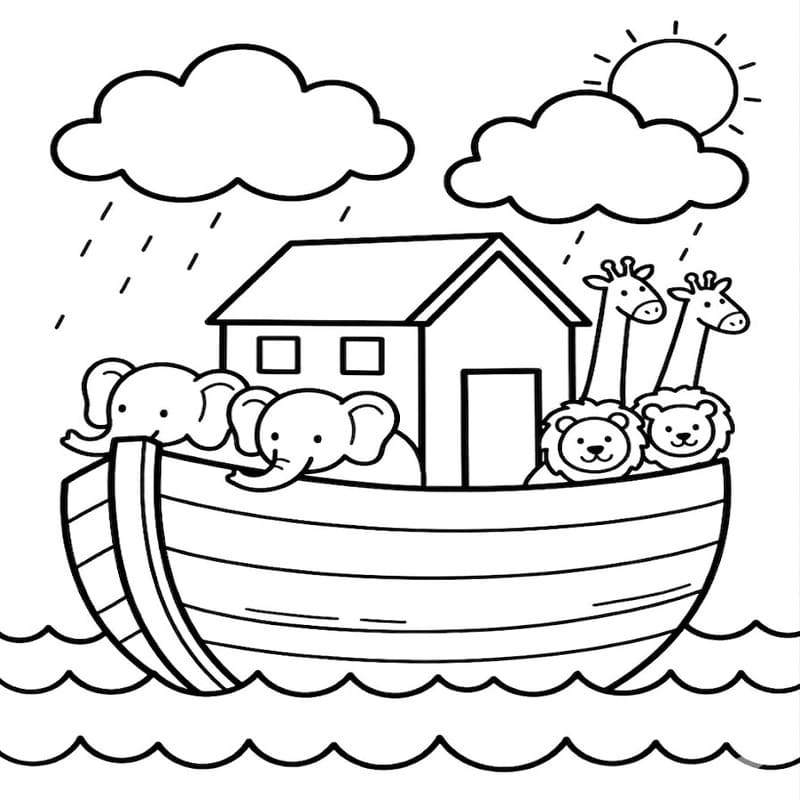 Noah's Ark Free Printable