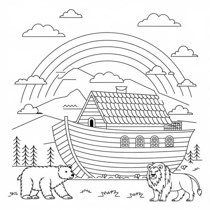 Noah's Ark Printable