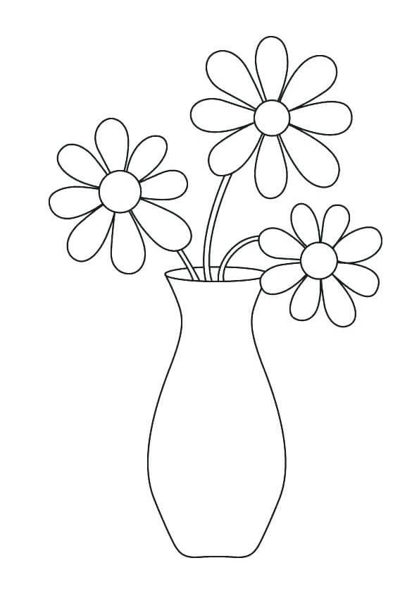 Normal Flower Vase Coloring Game Normal Flower Vase
