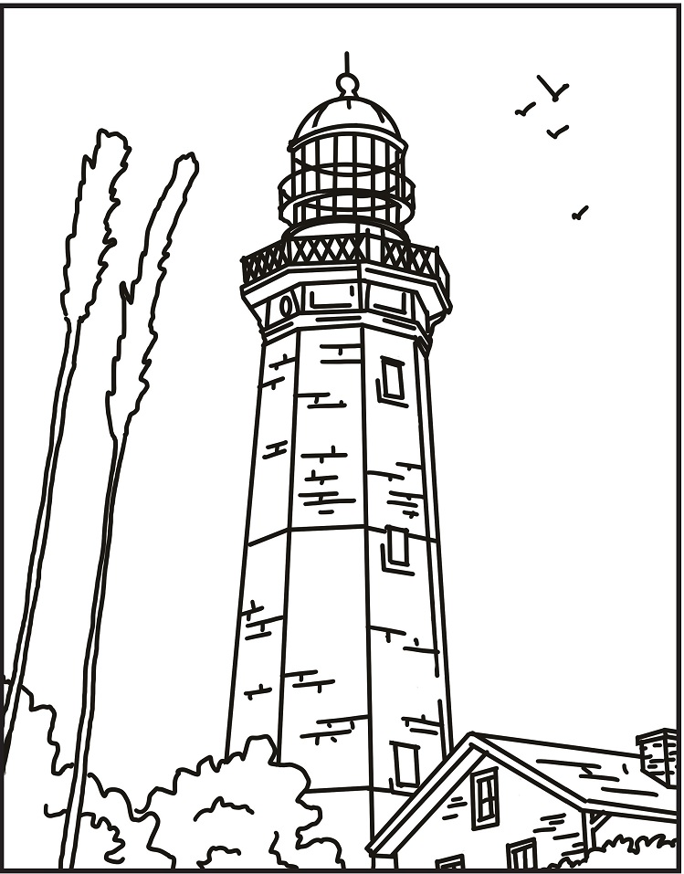 Normal Lighthouse 5 Coloring Game Normal Lighthouse 5