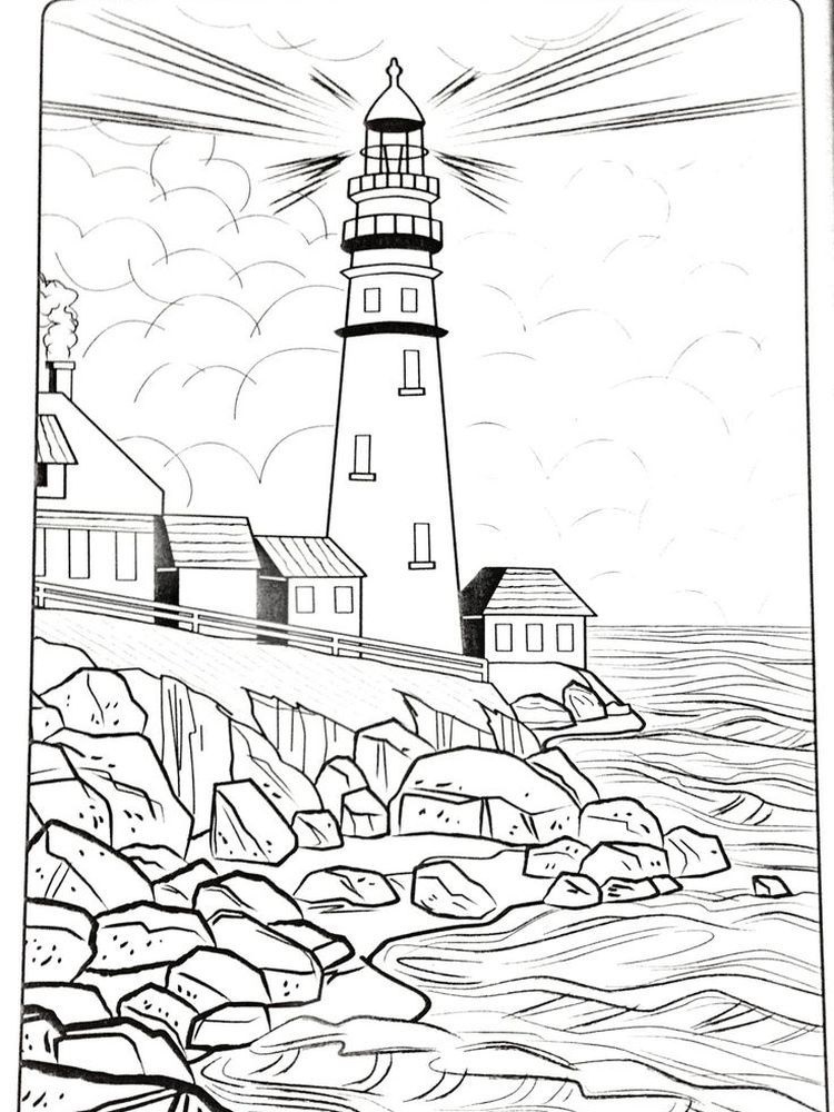 Normal Lighthouse 6 Coloring Game Normal Lighthouse 6