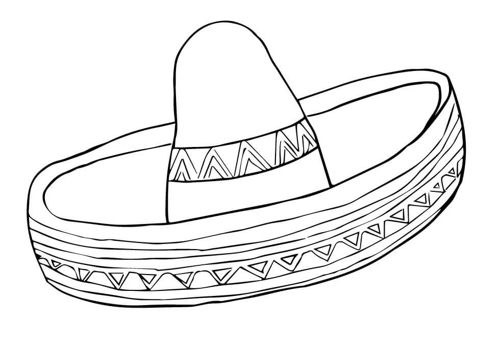 Sombrero 4 Coloring - Play Free Coloring Game Online