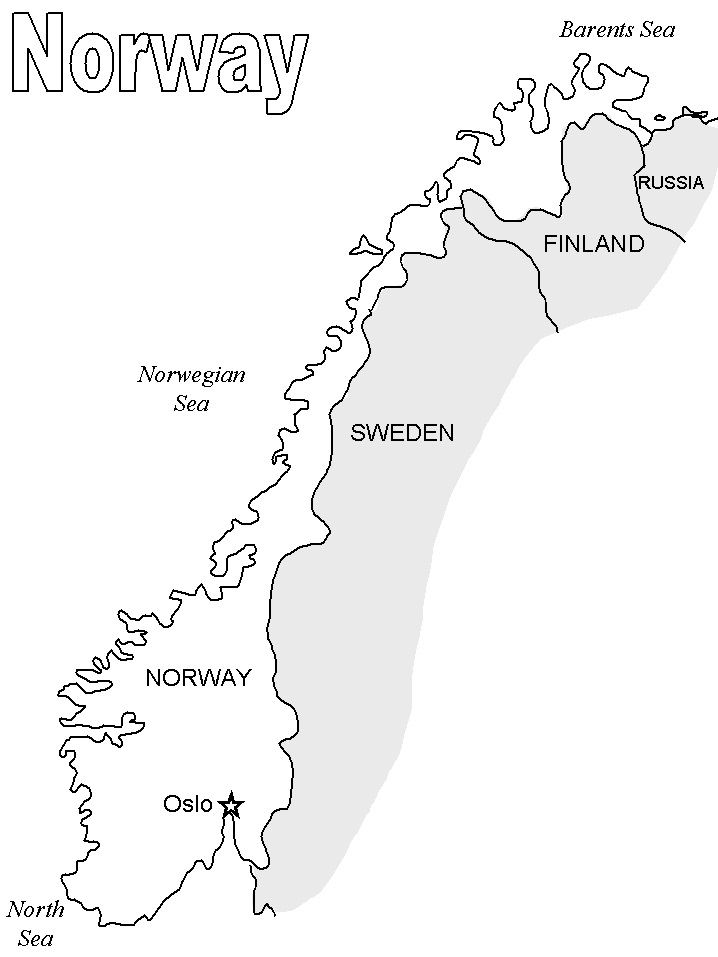 Norway Map