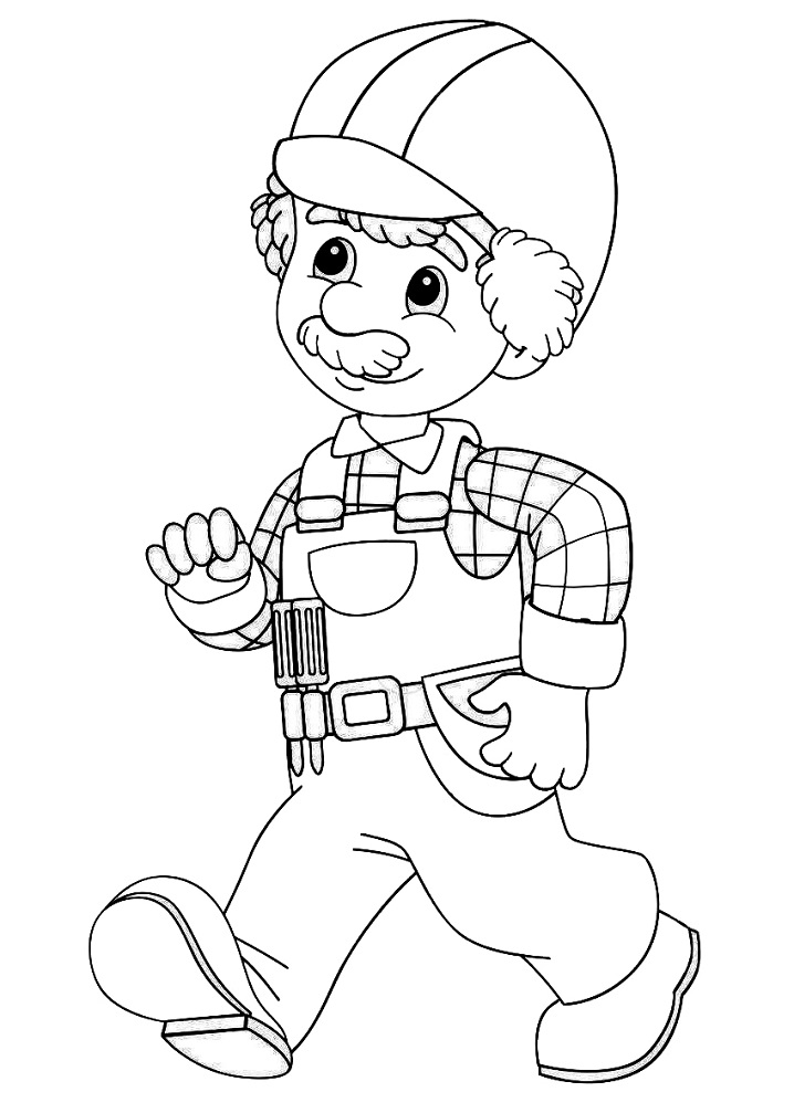 Old Construction Worker