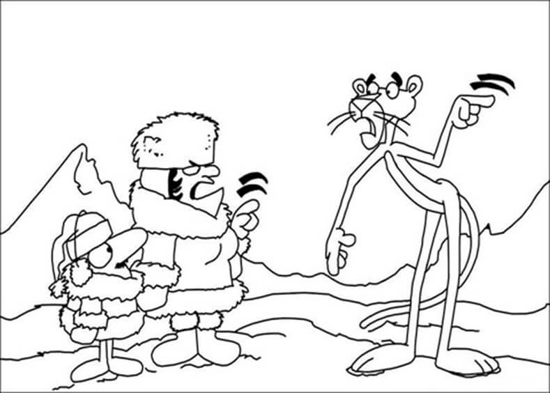 Old Men and Pink Panther