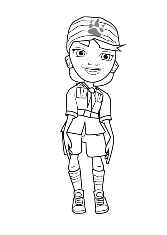 Olivia from Subway Surfers