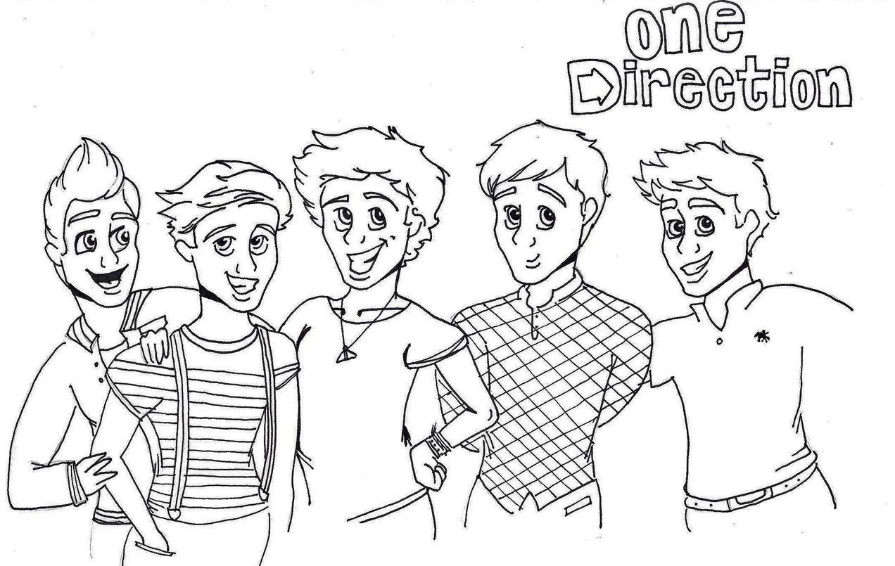 One Direction 3 Coloring Game One Direction 3