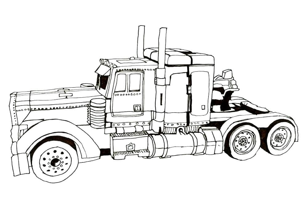 Optimus Prime Truck 1