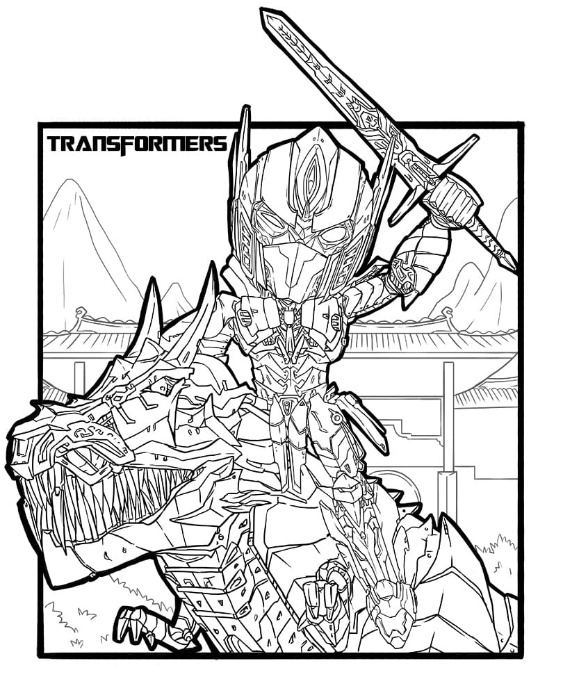 Optimus and Grimlock