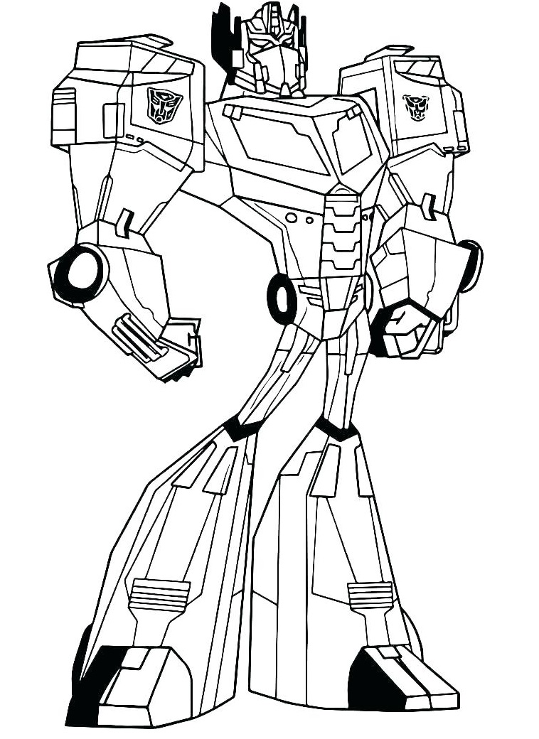 Optimus and Cybertron Coloring - Play Free Coloring Game Online