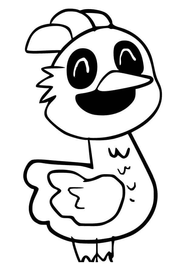 Ostrich from Zoonomaly