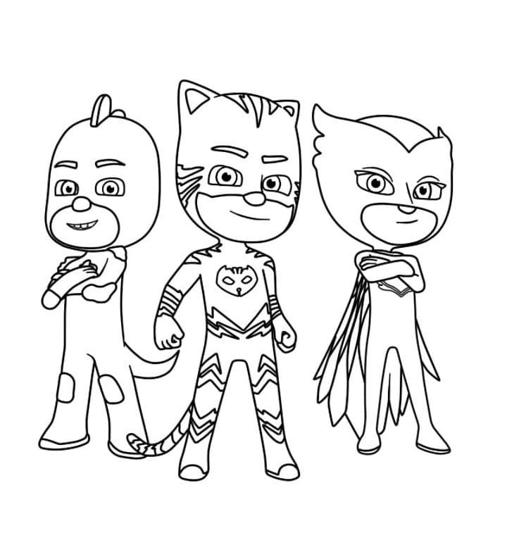 PJ Masks Printable