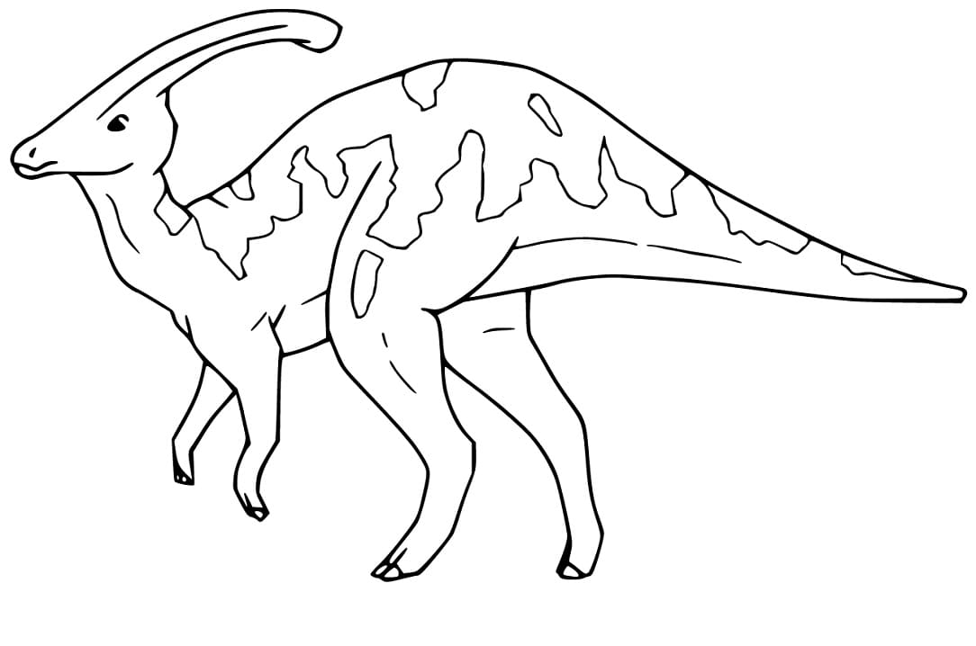 Parasaurolophus 3 Coloring Game Parasaurolophus 3