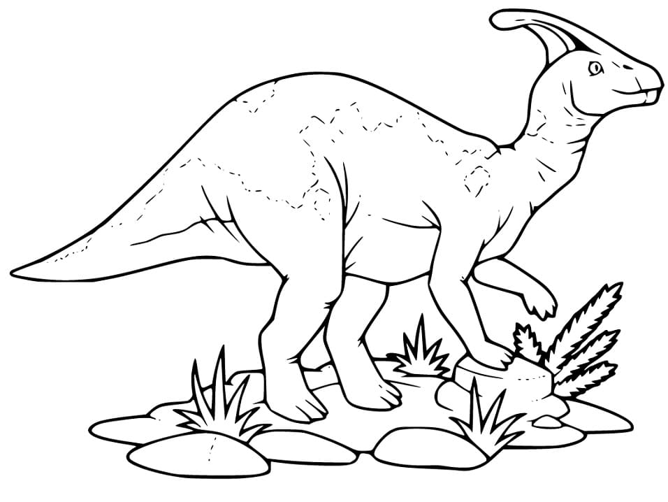 Parasaurolophus 8 Coloring Game Parasaurolophus 8