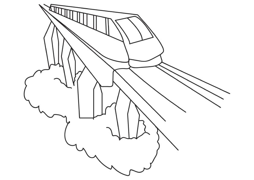 Passenger Train Printable