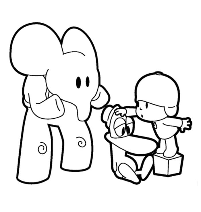Pato is Sick Coloring Game Pato is Sick