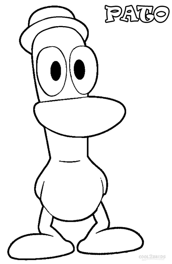Pato the Duck Coloring Game Pato the Duck